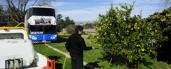 Campo Móvil Crespi Opcional Pulverizadora